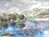 25 - Lake District Scene 2 - Pastel - Doreen McKerracher.JPG